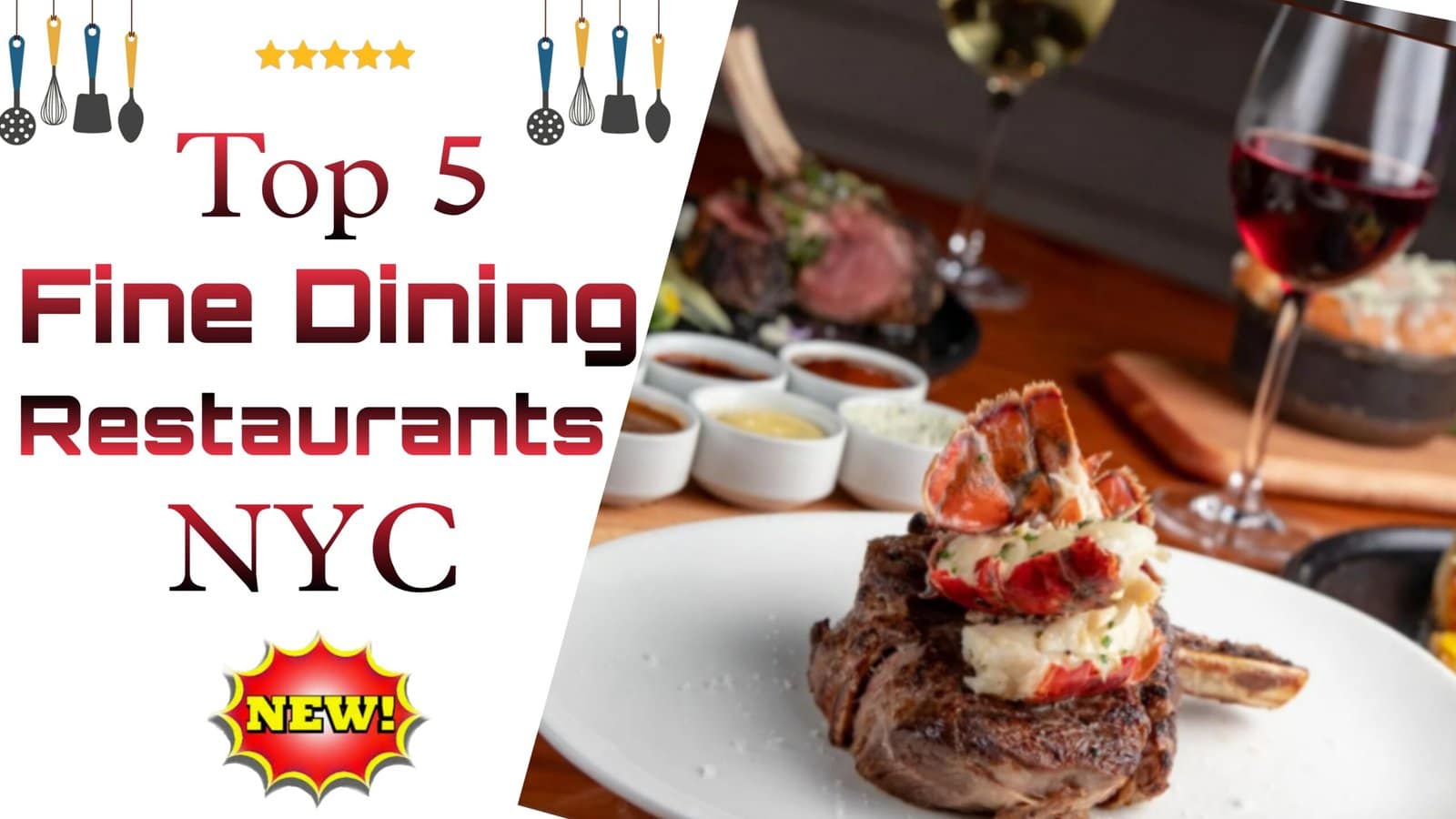 Top 5 Fine Dining Restaurants in New York City